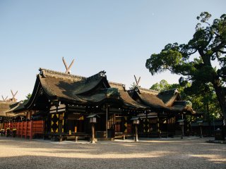 Sumiyoshi shrines.