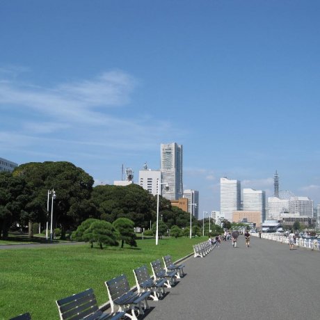 Yamashita Park in Yokohama City