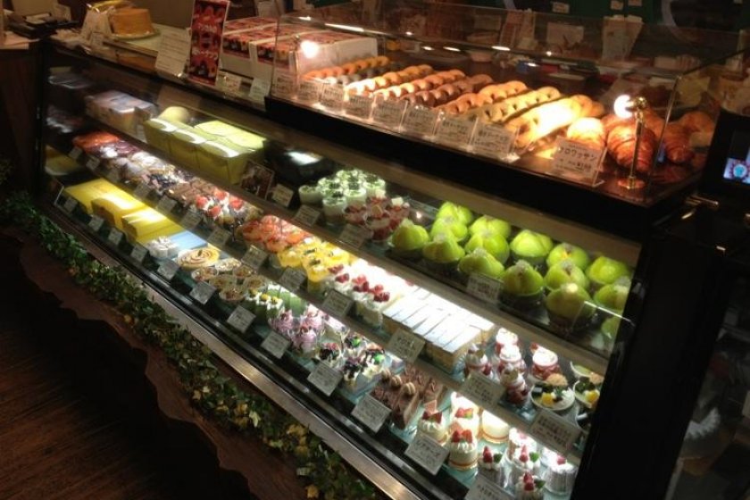 A stunning array of Magical cakes, sweets and pastries.