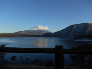 Mount Fuji from Lake Motosu