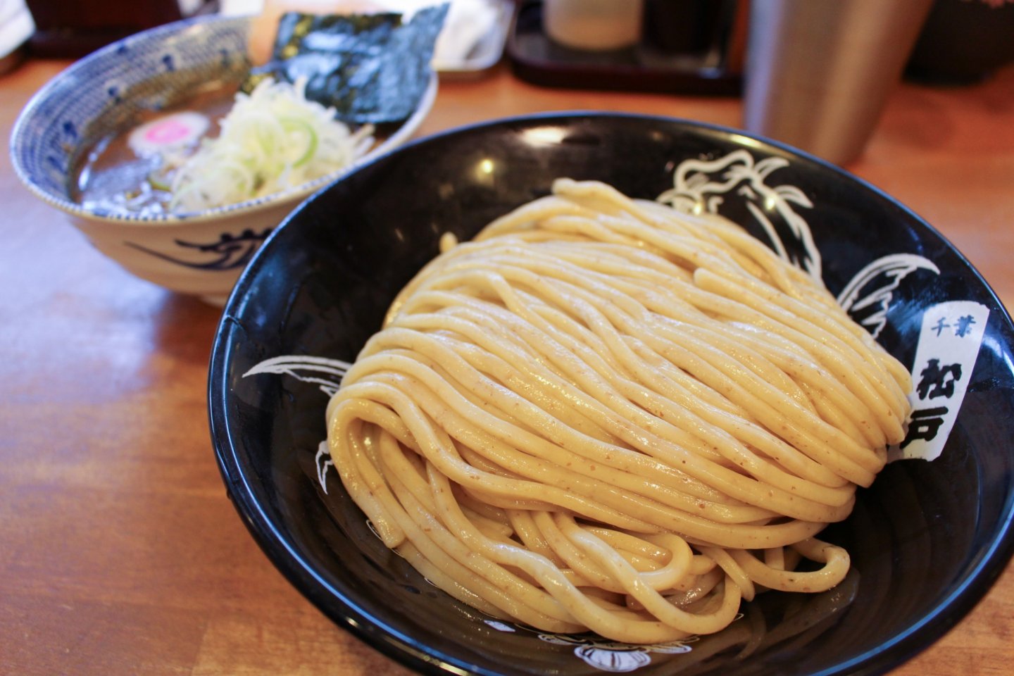 Another shot of the tsukesoba – tsukemen dipping noodles.