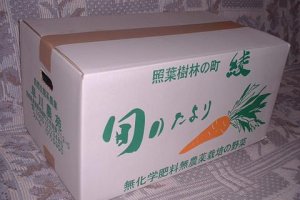 3,500 yen gets you a big box of stuff