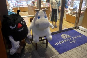 You will be greeted at the door by a colourful cast of Moomin characters