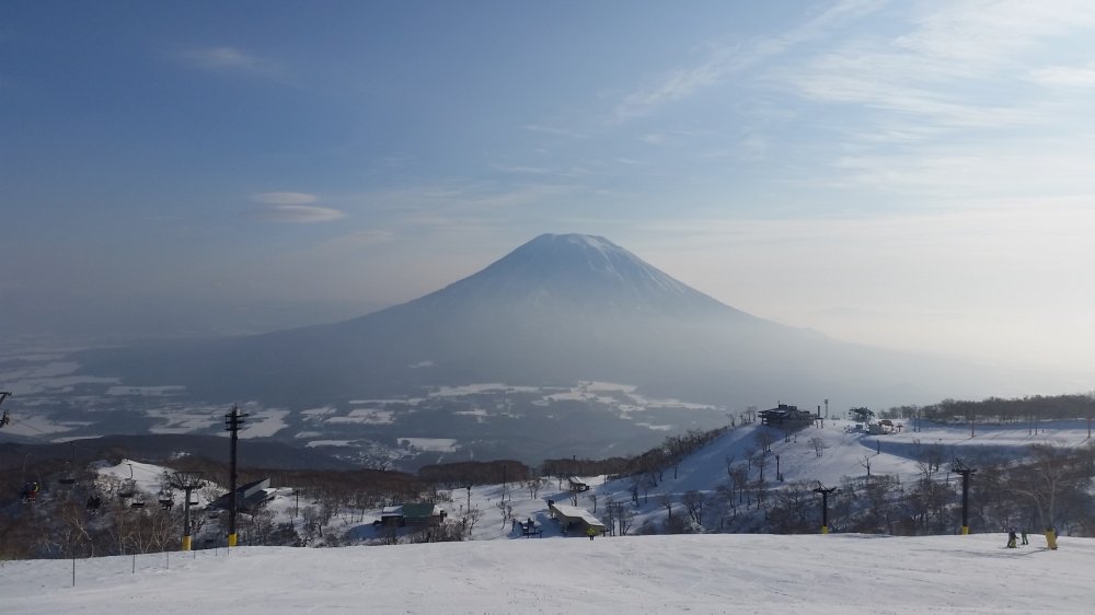 Mt Yotei is the beautiful backdrop of Niseko