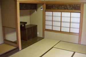 Every room in Kyu Asakura House is well preserved