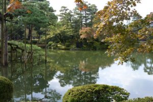 Another pond at Kenrokuen Garden