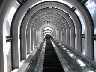 The longest escalator of the world!