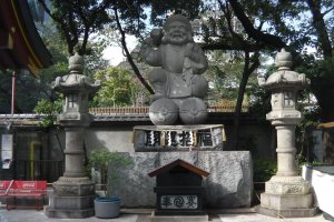 Statue of Daikoku-ten, one of the Seven Gods of Fortune
