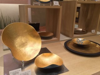 Gorgeous gold ware.