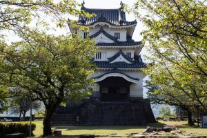 Uwajima Castle is one of the 12 castles with preserved original keeps