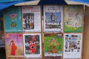 Posters from previous Earth Day Festivals