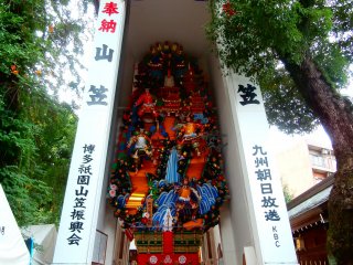 You can see this decoration float all&nbsp;year round at this shrine