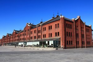 The event takes place at Yokohama's Red Brick Warehouses