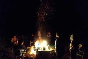 Build your own campfire or join someone else's!
