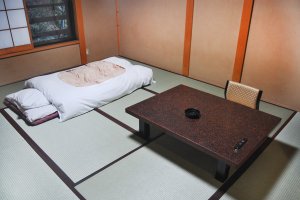 Japanese style guestroom, Tatami.