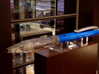 大きなシャープペンの模型