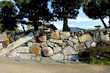 <p>Unique stone wall</p>