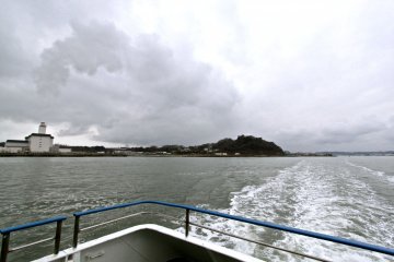 <p>บรรยากาศของเส้นทางล่องเรือ Shiogama-Matsushima Bay</p>