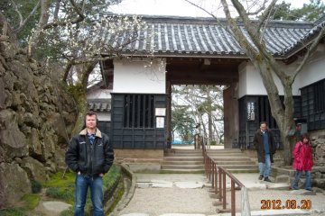 Matsue Castle entrance gate