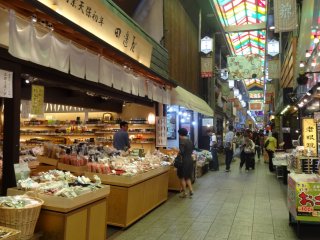 Kyoto&#39;s famous Nisihiki&nbsp;Markets.&nbsp;