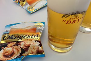 The finish line: beer and &#39;otsumami&#39; (snacks for drinking)