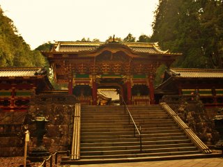 Yashamon Gate of Taiyu-in Reibyō Mausoleum.