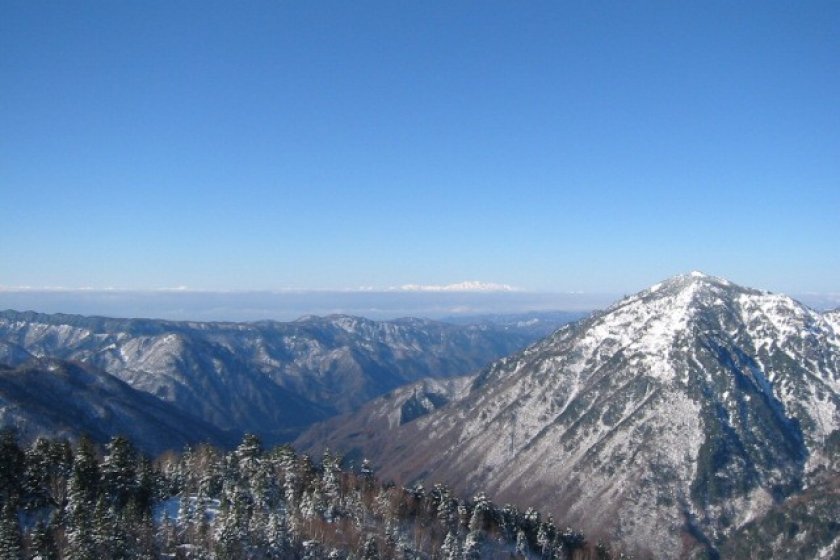 Japanese Alps and Mount Norikura