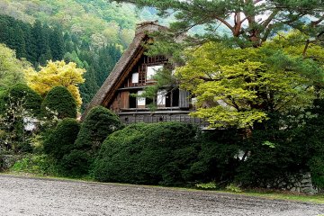 시라카와고 마을에서의 골든위크