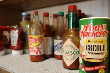 All the condiments you need to dress your bbq, red beans &amp; rice and more!