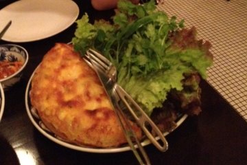 <p>Vietnamese okonomiyaki　（バイン　カオ）</p>