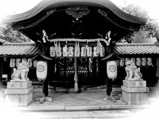 京都、御所八幡宮