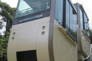 Monorail Cable Car with expansive views