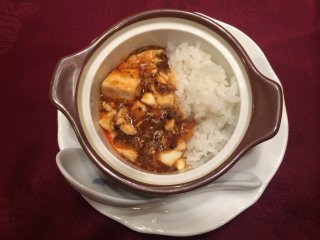 Mabo tofu - your choice of&nbsp;Sichuan or Hokkien&nbsp;style