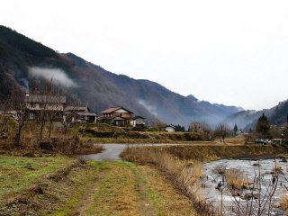 The farm is by the Yoshida River