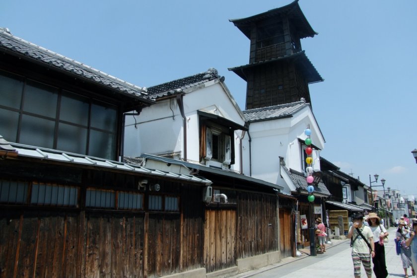 The Bell Tower is the symbol of Kawagoe