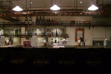 <p>Counter seating for solo diners</p>
