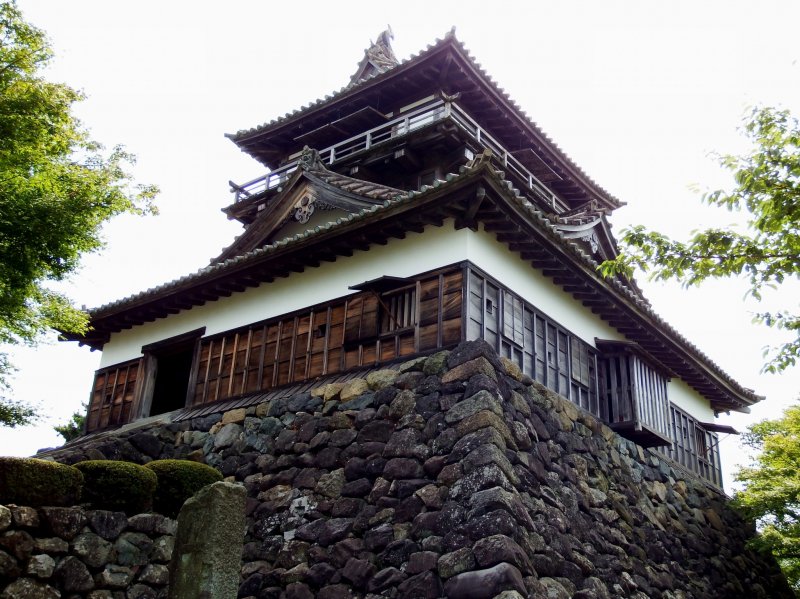 <p>Maruoka Castle. This is the oldest wooden castle that still stands in Japan, and was originally built in 1576</p>
