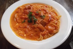 My dinner, the &#39;Aurora&#39; tomato cream sauce pasta
