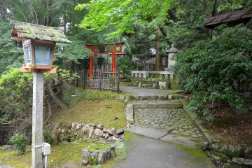 <p>Path leading to the shrine</p>