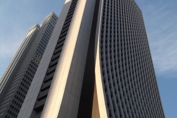 <p>The museum is up on the 42nd floor of this building</p>