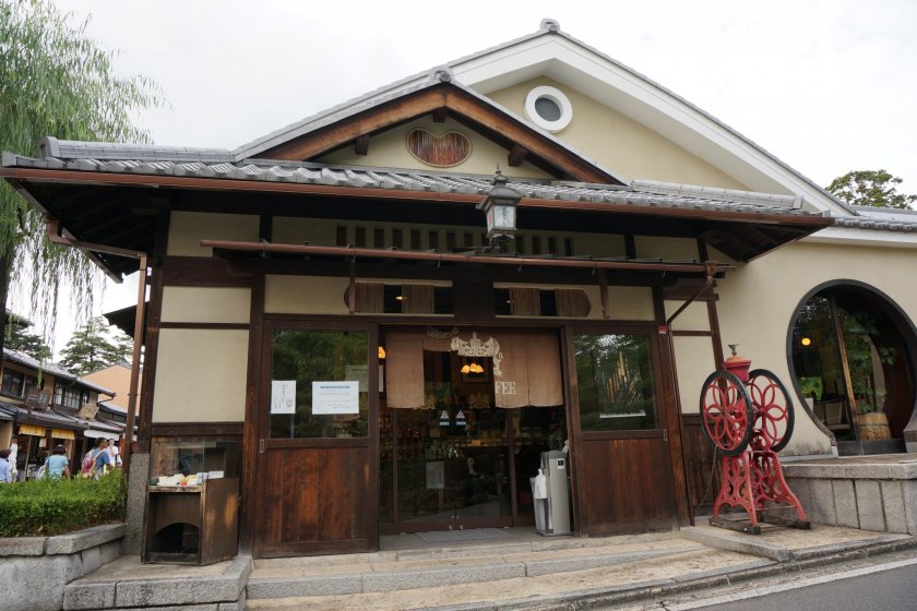 ร้าน Inoda Kiyomizu เดินจากวัด Kiyomizu ไม่กี่นาที