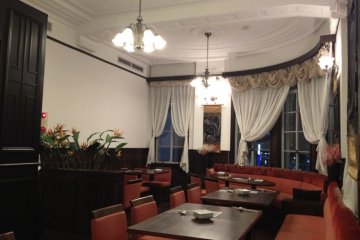 Inside the Siam Garden, third floor dining room.