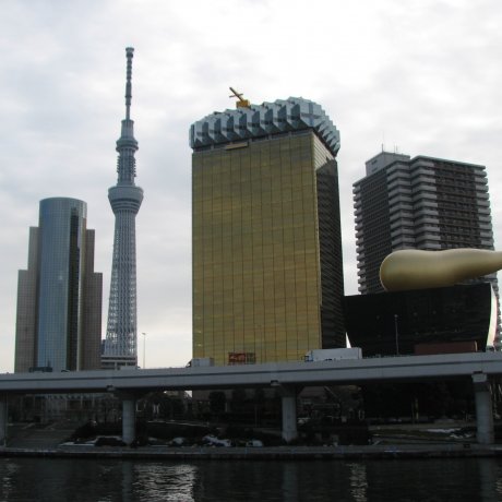 Kaiju Sites Along the Sumida River