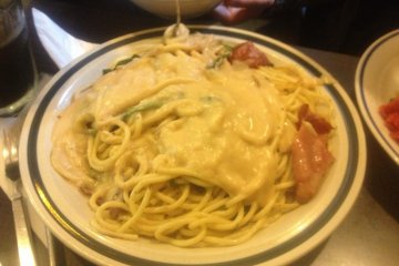 <p>Spaghetti carbonara</p>