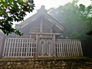 One of several rather small &nbsp;buildings found around Upper Afuri Shrine