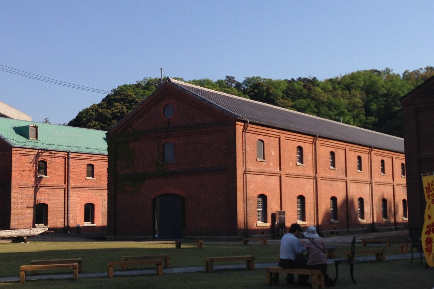 The red brick historical warehouses of Maizuru