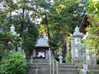 Mặt trước của chùa Taicho-ji. Nhưng không có cổng chính ở đây
