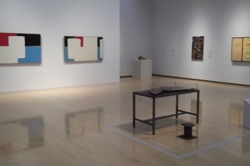 <p>There&#39;s a wide range of different artworks on display</p>