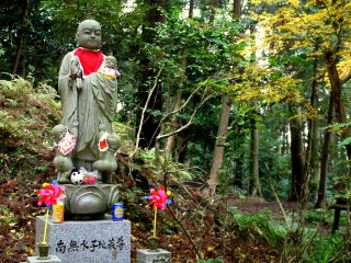 Ojizo is a Buddhist saint who helps children, travelers and firemen