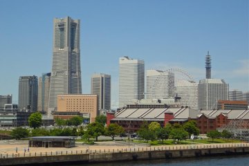Вид на Йокогаму с пирса захватывает